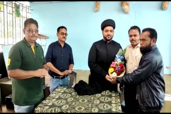 حوزہ نیوز ایجنسی اردو کے چیف ایڈیٹر کی اورنگ آباد کے صحافیوں سے ملاقات