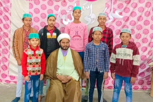شیعہ نگر رجیٹی میں پہلی بار نوجوانوں اور جوانوں کے ذریعہ اعتکاف کا روحانی اور معنوی ماحول قائم
