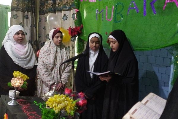 کشمیر میں حضرت فاطمہ زہرا (س) کا یوم ولادت منایا گیا +تصویریں