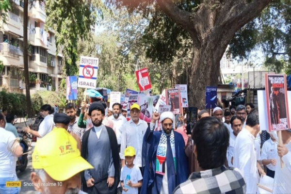 ہندوستان میں عالمی یوم القدس کی جھلکیاں ہندوستان میں عالمی یوم القدس کی جھلکیاں