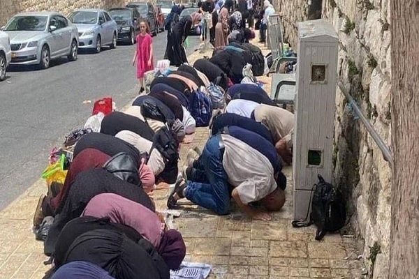 فلسطینیوں کو مسجد اقصیٰ میں داخل ہونے سے روک دیا گیا