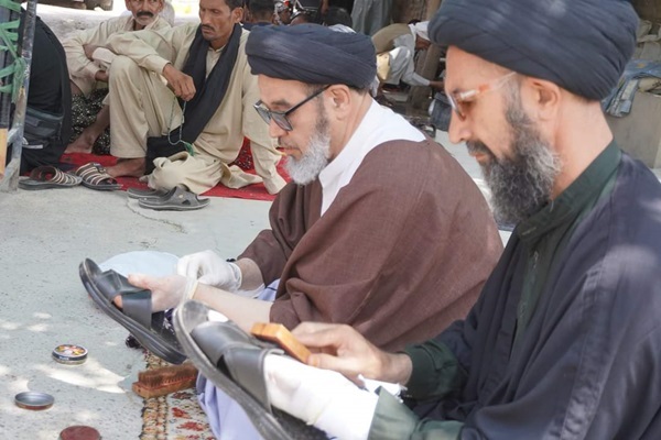 باب الرضا کوئٹہ میں کربلا و مشھد کی فضاء