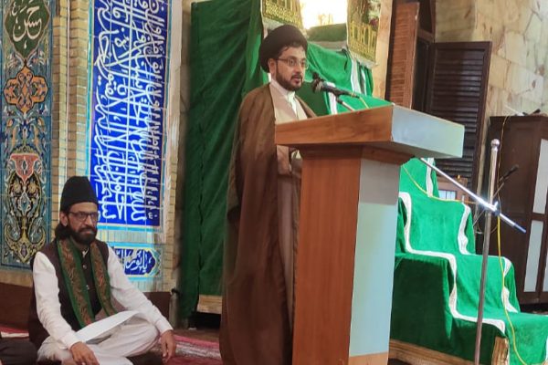 ہفتہ وحدت پر مسجد ایرانیان ممبئی میں جشن اور علماء کی تقریریں