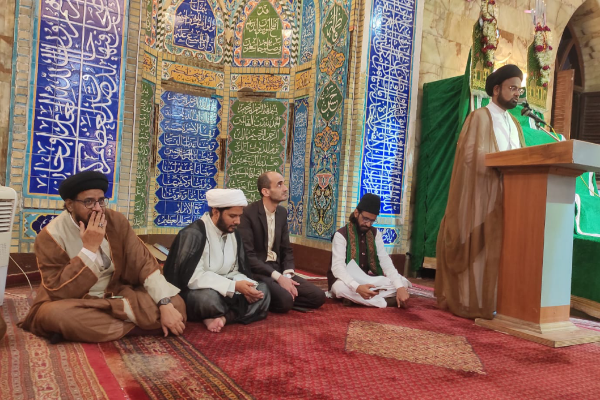 ہفتہ وحدت پر مسجد ایرانیان ممبئی میں جشن اور علماء کی تقریریں