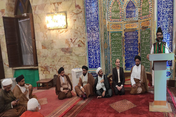 ہفتہ وحدت پر مسجد ایرانیان ممبئی میں جشن اور علماء کی تقریریں