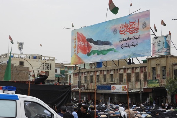 امام مظلوم کو پرسہ، امریکہ کو یزید وقت قرار دیا گیا