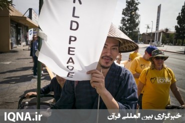 各天启宗教追随者举行示威活动抗议种族主义