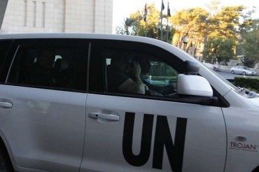 国际调查人员进入叙杜马镇