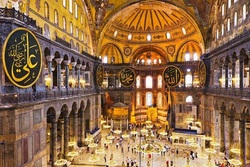 埃尔多安强调把圣索菲亚大教堂博物馆改为清真寺