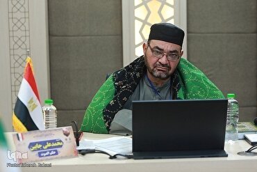 埃及著名赞圣者承诺创作捍卫伊朗与抵抗力量的艺术作品