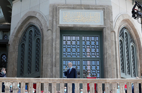 伊斯坦布尔塔克西姆清真寺落成典礼