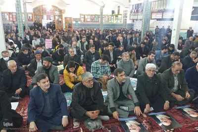 مراسم گرامیداشت چهارمین سالگرد شهادت سردار حاج قاسم سلیمانی در اهر