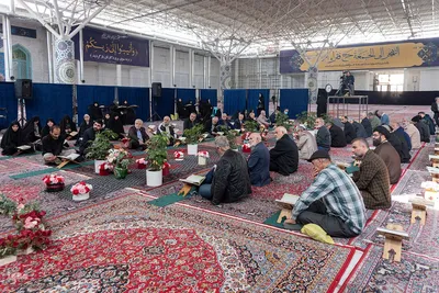 جزء‌خوانی قرآن در مصلای کرج‎