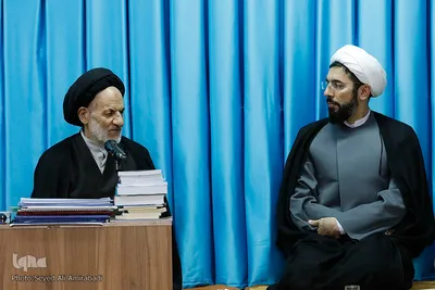 دیدار رئیس نهاد نمایندگی مقام معظم رهبری در دانشگاه‌ها با آیت الله عبادی