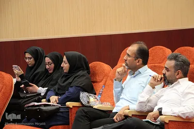 نشست خبری احمدرضا متالهی اردکانی، شهردار و مسعود نوریان اردکانی، رییس شورای اسلامی شهر اردکان