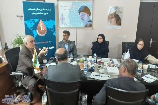 نشست خبری مدیرعامل بانک سلول‌های بنیادی خون بندناف رویان در ساری