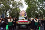 بدرقه پیکر استاد فرشچیان به خانه ابدی (۲)