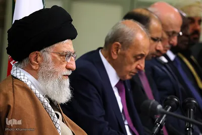 دیدار شرکت‌کنندگان در سیزدهمین کنفرانس اتحادیه بین‌المجالس سازمان همکاری اسلامی با رهبر انقلاب