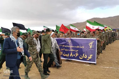 رزمایش «پیامبر اعظم ۱۷» بسیجیان سپاه بقیةالله(عج) شیراز