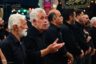 عزاداری ظهر تاسوعا زیر خیمه چندصدساله هارونیه اصفهان