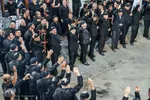 عزاداری عاشورا در بازار تبریز‎