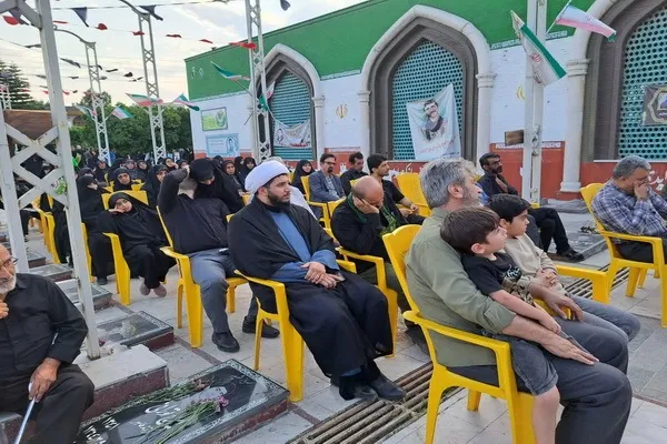 برگزاری محفل قرآنی «به سوی فتح» همزمان با سراسر کشور در گلزار شهدای ملامجدین ساری