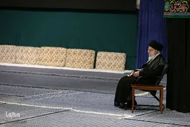 مراسم عزاداری شب تاسوعا با حضور رهبر معظم انقلاب