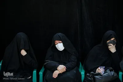 مراسم ظهر تاسوعا در خانه مداحان