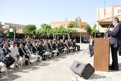 نواخته شدن زنگ سپاس در یزد