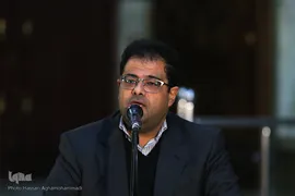 سعید خال، مدیرعامل سازمان بهشت زهرا(س) در مراسم بدرقه کاروان قرآنی انقلاب از بارگاه نورانی امام خمینی (ره)