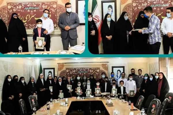خادمان دارالقرآن الزهرا(س) تجلیل شدند