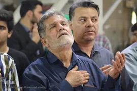 عزاداری مردم اهواز در سوگ شهادت آیت‌الله رئیسی و همراهانشان
