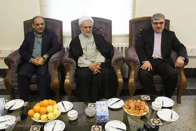 دیدار رئیس سازمان دارالقرآن کشور با فرماندار خنداب/عکاس: زهرا بهرامی
