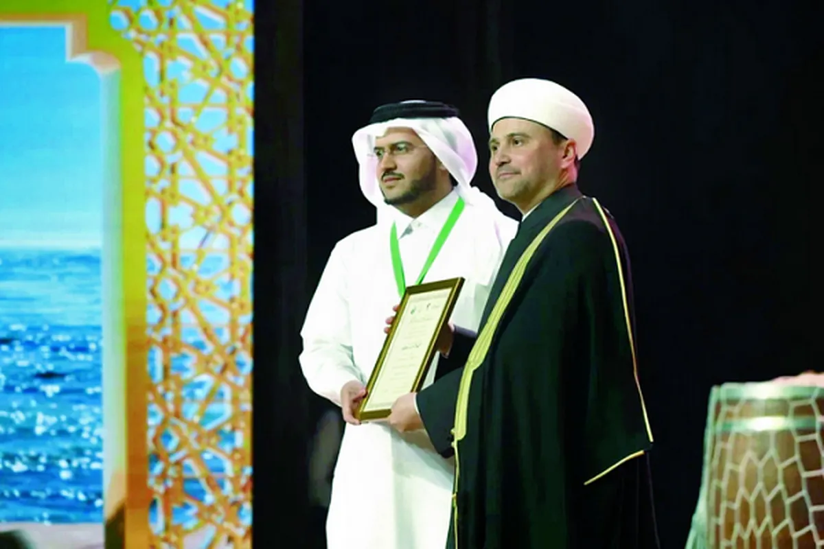 Karatun mahardacin kur’ani dan kasar Qatar, wanda ya zo na biyu a gasar kur'ani ta kasar Rasha