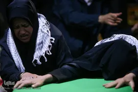 وداع با دو شهید مدافع حرم تیپ فاطمیون
