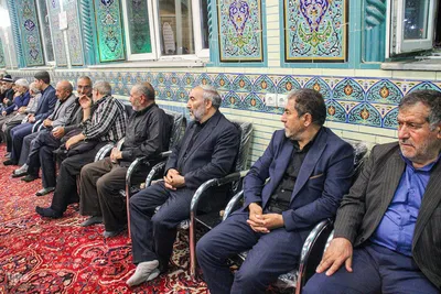مراسم شام غریبان شهدای خدمت در اهر