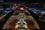 تصاویر هوایی از حرم مطهر امیرالمؤمنین(ع) در شب 21 ماه رمضان
