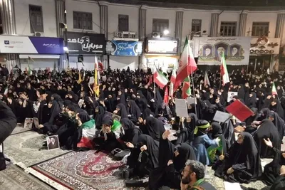 یکصد و چهاردهمین اجتماع مردم انقلابی همزمان با هشتمین شب ماه محرم در بابلسر
