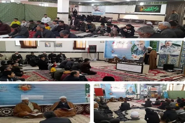 محفل انس با قرآن در کلاله برگزار شد