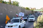 رزمایش خودرویی و موتوری طلاب و روحانیون جان‌فدا در اصفهان