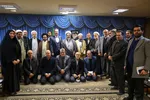 دیدار اعضای کانون وکلای دادگستری آذربایجان شرقی با امام جمعه تبریز