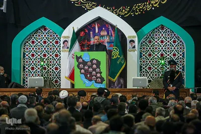 چهلمین مراسم سالگرد شهدا در شبستان امام خمینی