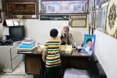 ارتباط صمیمی حاج آقا با همه ی اعضای باشگاه 