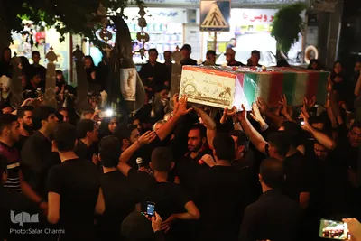 شام غریبان حسینی در جوار شهید گمنام در البرز