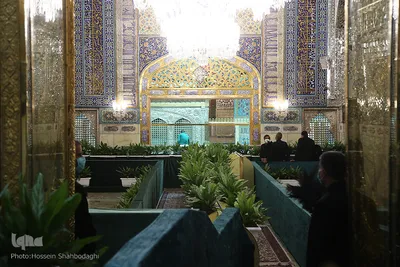 حرم امام رئوف در روزهای پایانی ماه صفر