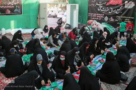 آغاز بسته‌بندی لباس همایش عظیم شیرخوارگان حسینی در استان فارس‎‎‎‎