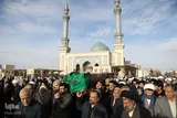 مراسم تشییع سید هادی سیستانی در قم