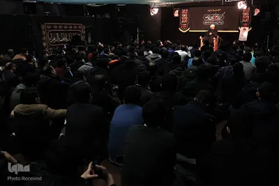 مراسم سوگواری دهه اول فاطمیه هیات الزهرا (س) دانشجویان دانشگاه صنعتی شریف