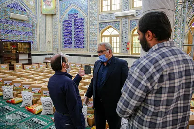 آماده سازی و توزیع 1400 بسته معیشتی در شیراز
