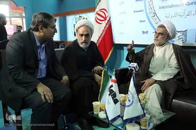 حجت الاسلام حشمتی مهمان ایکنا در روز پنجم نمایشگاه مطبوعات